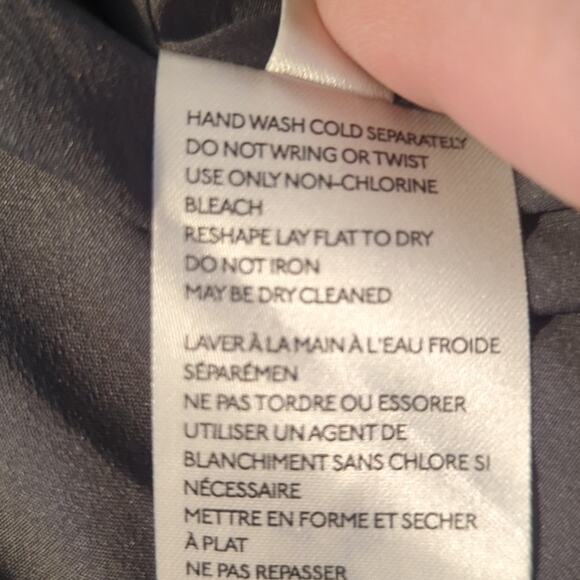 Anthropologie Silver Sequin Ruffle Hem Cami Top Women's Size 14 - Picture 9 of 14